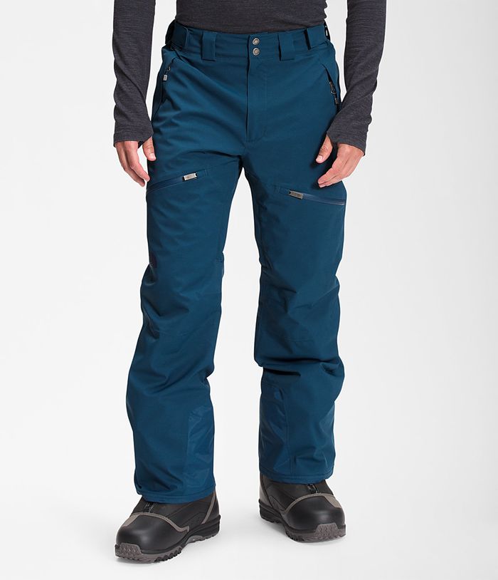 Pantalon Nieve The North Face Hombre Chakal - Colombia ZNUYRW948 - Azules